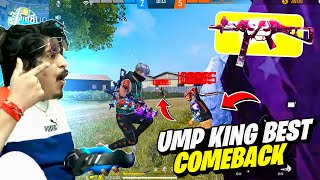 Best Ump King Comeback Garena Free Fire😱 [upl. by Esdnil]