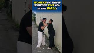 How to Defend Yourself When Someone Pins You in the Wall  Learn REAL SelfDefense with Dr Marc [upl. by Cohdwell480]