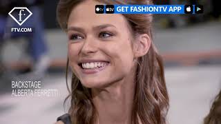 Birgit Kos Model Talks SpringSummer 2019 FashionTVFTV [upl. by Delila]