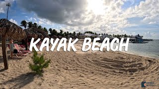 Kayak Beach North Bimini Bahamas Close to the Cruise Port [upl. by Nnov]