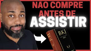 🔴 BÍBLIA KING JAMES 1611 COM ESTUDO HOLMAN  Não compre antes de assistir  Flávio Sacramento [upl. by Kirt]