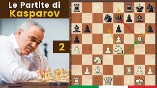 Kasparov vs Palatnik  Il Secondo Devastante Sacrificio  Partite Commentate di Scacchi  Kasparov [upl. by Esmaria904]