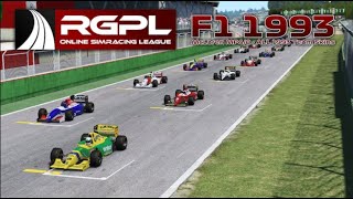 Rfactor 2 F1 1993 [upl. by Bathsheeb]