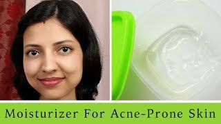 Homemade Moisturizer for Oily amp Acne Prone Skin  Natural Remedy  DIY [upl. by Whitman]