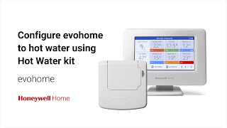 Configure evohome to hot water using Hot Water kit [upl. by Wicks]