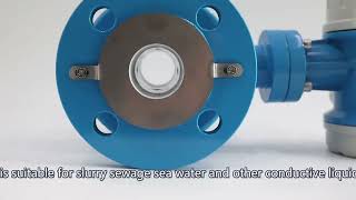 Electromagnetic Water Flow Meter Electromagnetic Flow Meter Seawater Magnetic Flow Meter Factory [upl. by Enyr]