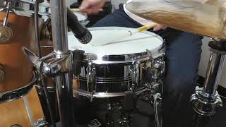 Vintage Slingerland Super Soundking snareスティック＆ブラシSounds [upl. by Narat686]