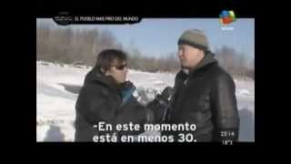 Gonzalito de CQC en Oymyakon el pueblo más frio del mundo Siberia Rusia [upl. by Noelopan]