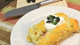 Creamy Chicken Enchiladas Recipe  RadaCutlerycom [upl. by Aida457]