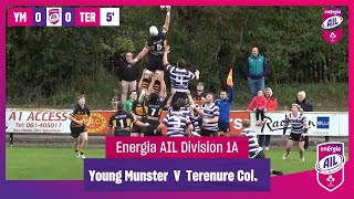 EnergiaAIL Highlights Round 2 Young Munster 34 Terenure College 30 [upl. by Ambur374]