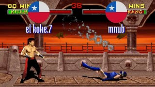 FT5 mk2 el koke7 CL vs mnub CL Mortal Kombat 2 Fightcade Nov 19 [upl. by Soo]