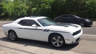 2016 Dodge Challenger V6 w Straight Pipes [upl. by Trubow]