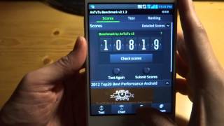 LG Optimus VU 2 F200S Android 412 test 1 [upl. by Inoue]