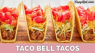 Taco Bell Tacos and Seasoning [upl. by Lupiv]