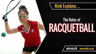 The Rules of Racquetball  EXPLAINED [upl. by Lorn]