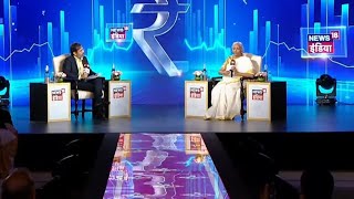 Smt Nirmala Sitharamans interaction with Shri Rahul Joshi at News18 India Chaupal in New Delhi [upl. by Aneehsyt]