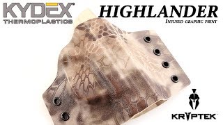 KYDEX® Sheet  Kryptek®  Highlander™  Infused [upl. by Flagler403]