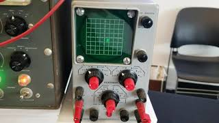 Bouncing Ball Simulation on Heathkit EC1 at Vintage Computer Festival West 2021 VCFWest [upl. by Crispen]