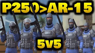 Yeni Silah AR15 OYNANMAZ  Critical Ops 5v5 Maç 129 [upl. by Laverna]