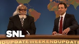 Weekend Update Jimmy McMillan on Running for President  SNL [upl. by Atinel]