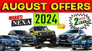 MARUTI SUZUKI NEXA DISCOUNT OFFEERS August 2024  Maruti NEXA August 2024 Discount Offers [upl. by Edward]