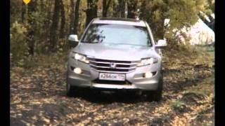 Honda Crosstour тестобзор Автолига autoligatv [upl. by Pentha]