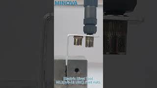 MINOVA Electric Rivet Tool M123816 UNC rivet nuts rivet relaxing asmr tools [upl. by Ellivnarg]