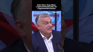 Orbán Viktor Varga Mihály a legkiszámíthatóbb jelölt volt a jegybankelnöki pozícióra [upl. by Rodrigo498]