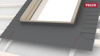 VELUX BFX underfelt installation [upl. by Ecaroh]