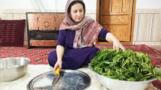 Training how to wash cook and freeze spinach Clean and prepare the spinach [upl. by Boylan]