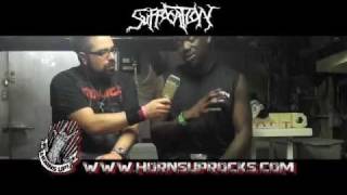 Suffocation  Up Close amp Personal Starring Drummer Mike Smith [upl. by Crescin]