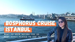 Bosphorus Cruise Istanbul  Is It Worth It Things To Do In Istanbul 🇹🇷 [upl. by Nnylsia]