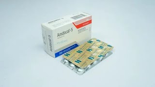 Amdocal Tablet  5 mg  এ্যামডোক্যল ট্যাবলেট  হাইপারটেনশন ও এনজাইনা পেকটোরিস চিকিৎসায় ব্যবহৃত [upl. by Cram]