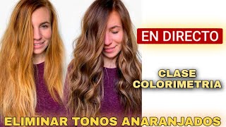 COLORIMETRÍA clase Para eliminar TONOS INDESEADOS [upl. by Tatiania]