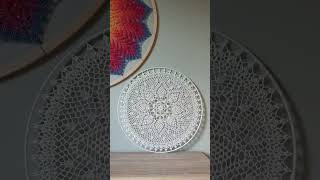 Mandala 50cm haken  Piña Mandala [upl. by Odilo]