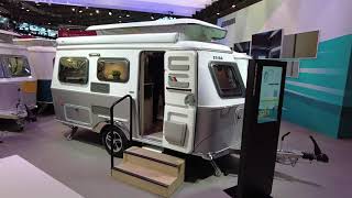 1300kg mini caravan 2024 ERIBA Touring 430 [upl. by Lemmie]