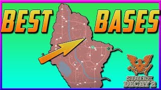 Best 3 Bases State Of Decay 2 Meagher Valley  Valley  NO 3500 Influence base [upl. by Nell705]