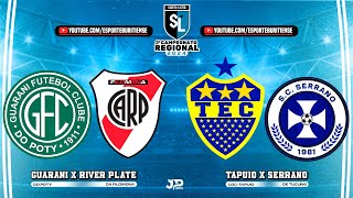 1º JOGO GUARANI Poty x RIVER PLATE Filomena  2º JOGO TAPUIO x SERRANO de Tucuns [upl. by Lagiba]