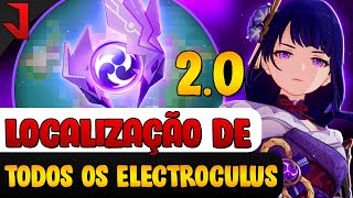 LOCALIZAÃ‡ÃƒO DE TODOS OS ELECTROCULUS DE INAZUMA GENSHIN IMPACT [upl. by Ais]