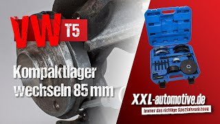 Radlager wechseln beim VW T5 Touareg  85mm  How to [upl. by Liggett]