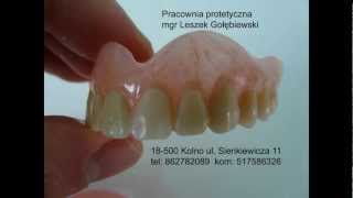 Protezownia naprawa protez zębowych technik dentystyczny Kolno mgr Gołębiewski tel 862782089 [upl. by Ennyleuqcaj44]