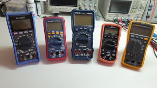 Crenova MS8233D Digital multimeter Review Part1 بررسی وانتخاب ۵ مدل مولتی مترمناسب برای الکترونیک [upl. by Nilram691]