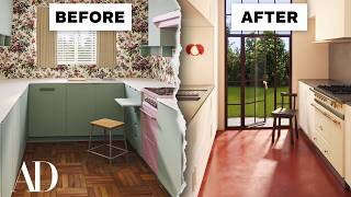 3 Interior Designers Transform The Same Dated 60s Kitchen  Space Savers  Architectural Digest [upl. by Iramat]