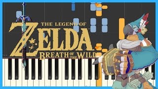 Kass Theme  The Legend of Zelda Breath of the Wild  Cover  Sheet Music [upl. by Dawaj]