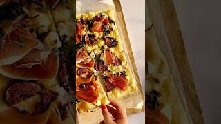 Quick amp Easy Flammkuchen with Figs amp Jamón – Perfect for Any Occasion shorts [upl. by Llertnauq534]