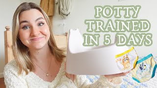 WHAT I WISH I HAD KNOWN BEFORE POTTY TRAINING  3 Day Method [upl. by Oigufer]