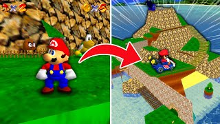 Every Super Mario 64 Level Recreated in Different Mario Kart Games [upl. by Margaretha236]