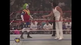 Waylon Mercy vs Doink quotKill the clown Kill the clownquot WWF 1995 [upl. by Rojam550]