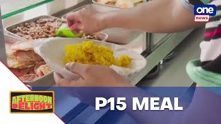 Afternoon Delight  QC eatery offers meal for P15 [upl. by Gerry279]