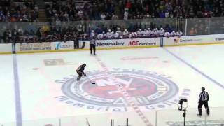 Penalty Shot Vanek vs Nabokov 1142012 [upl. by Akili]